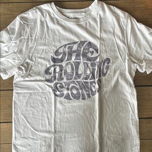 The Rolling Stones Men’s Large White T-Shirt